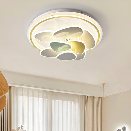 Colorful Cloud Round Ceiling Light