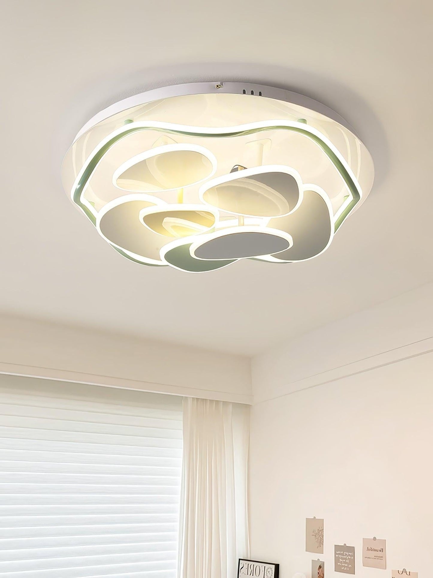 Colorful Cloud Round Ceiling Light