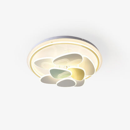 Colorful Cloud Round Ceiling Light