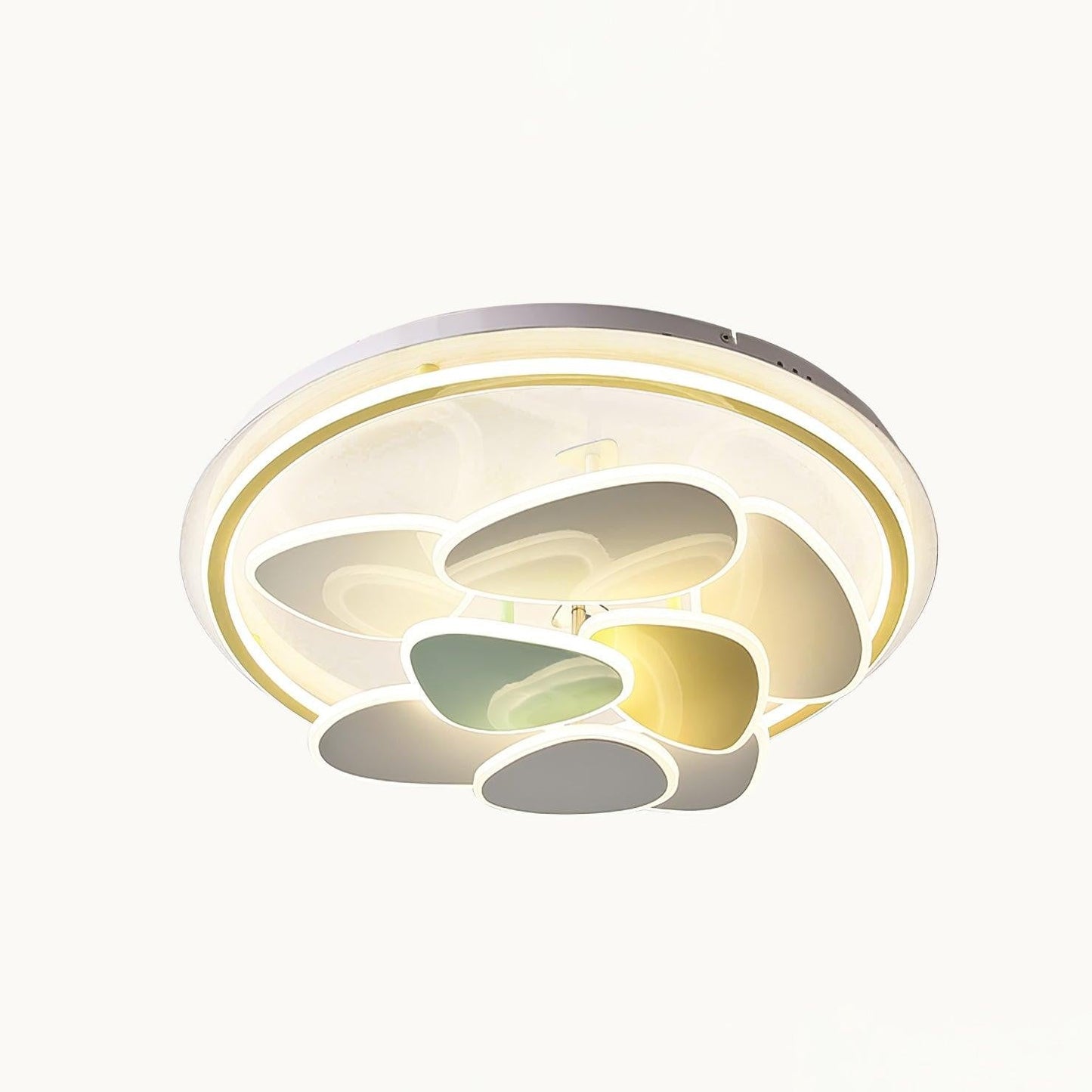 Colorful Cloud Round Ceiling Light