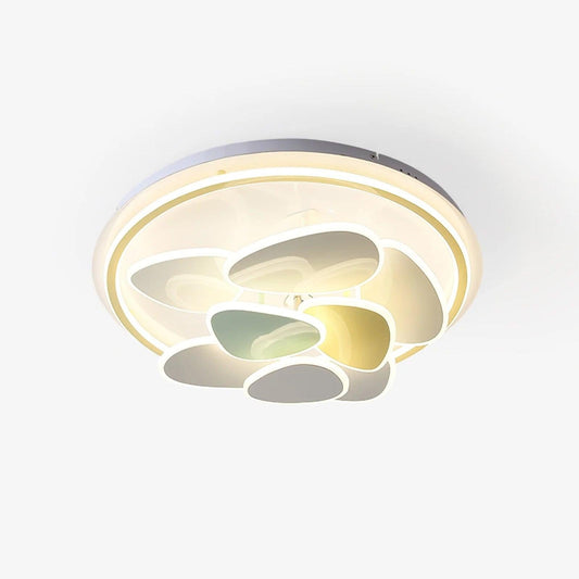 Colorful Cloud Round Ceiling Light