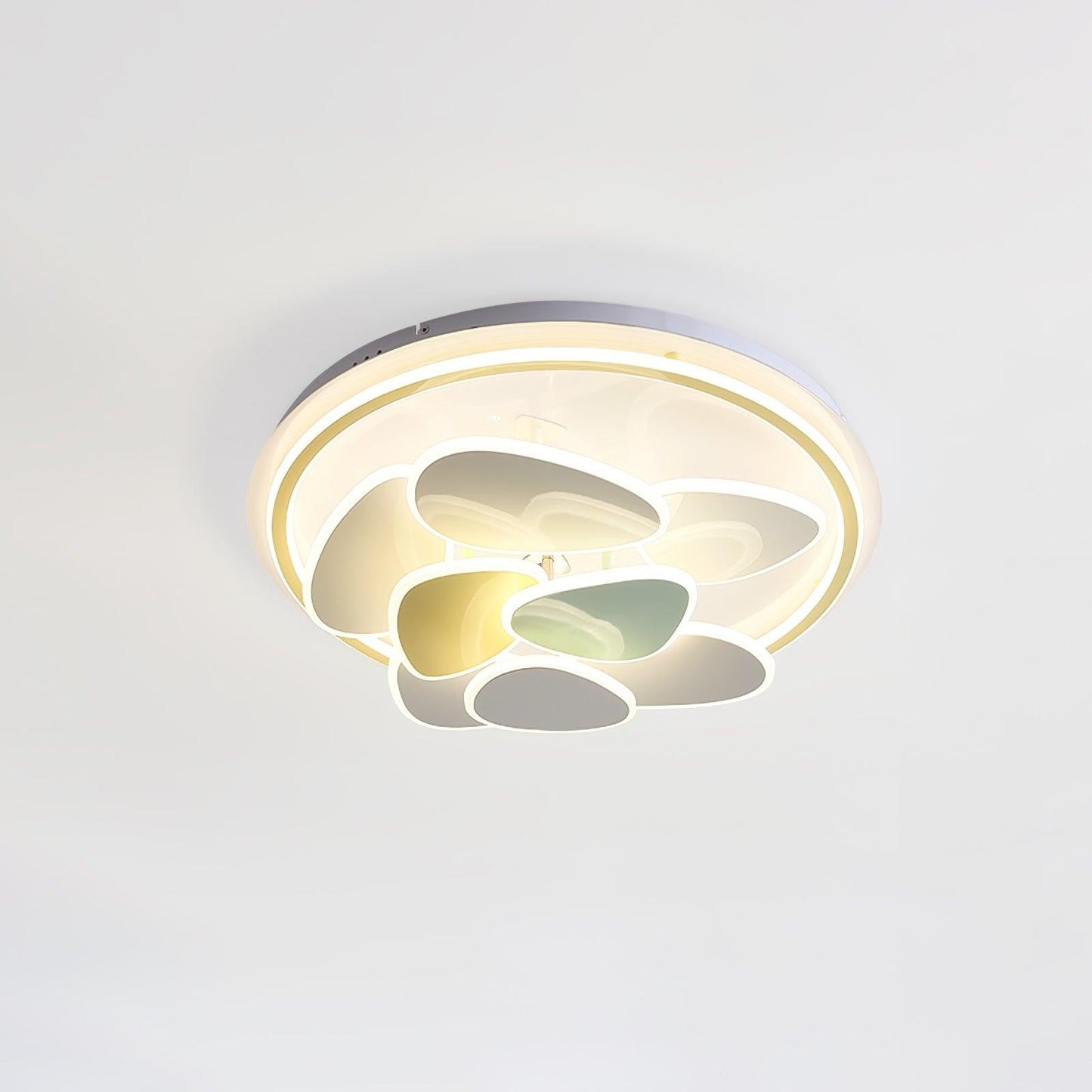 Colorful Cloud Round Ceiling Light