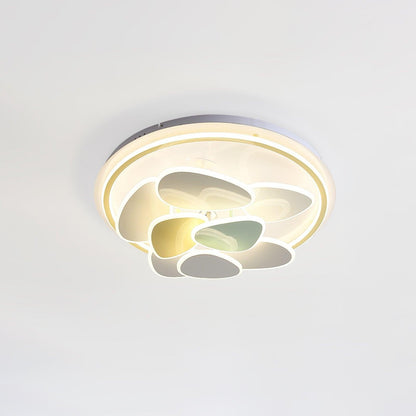 Colorful Cloud Round Ceiling Light