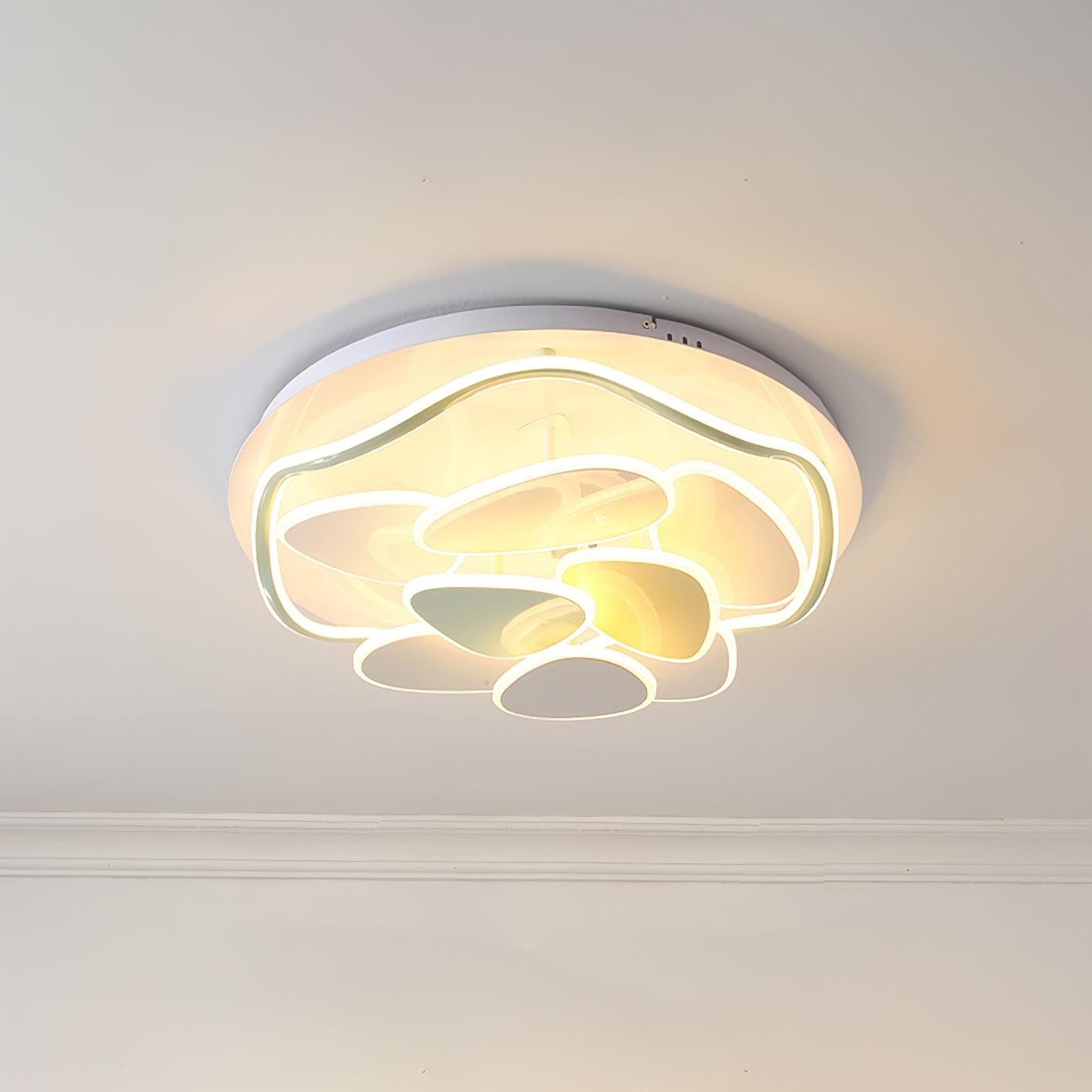 Colorful Cloud Round Ceiling Light
