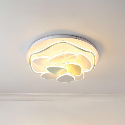 Colorful Cloud Round Ceiling Light