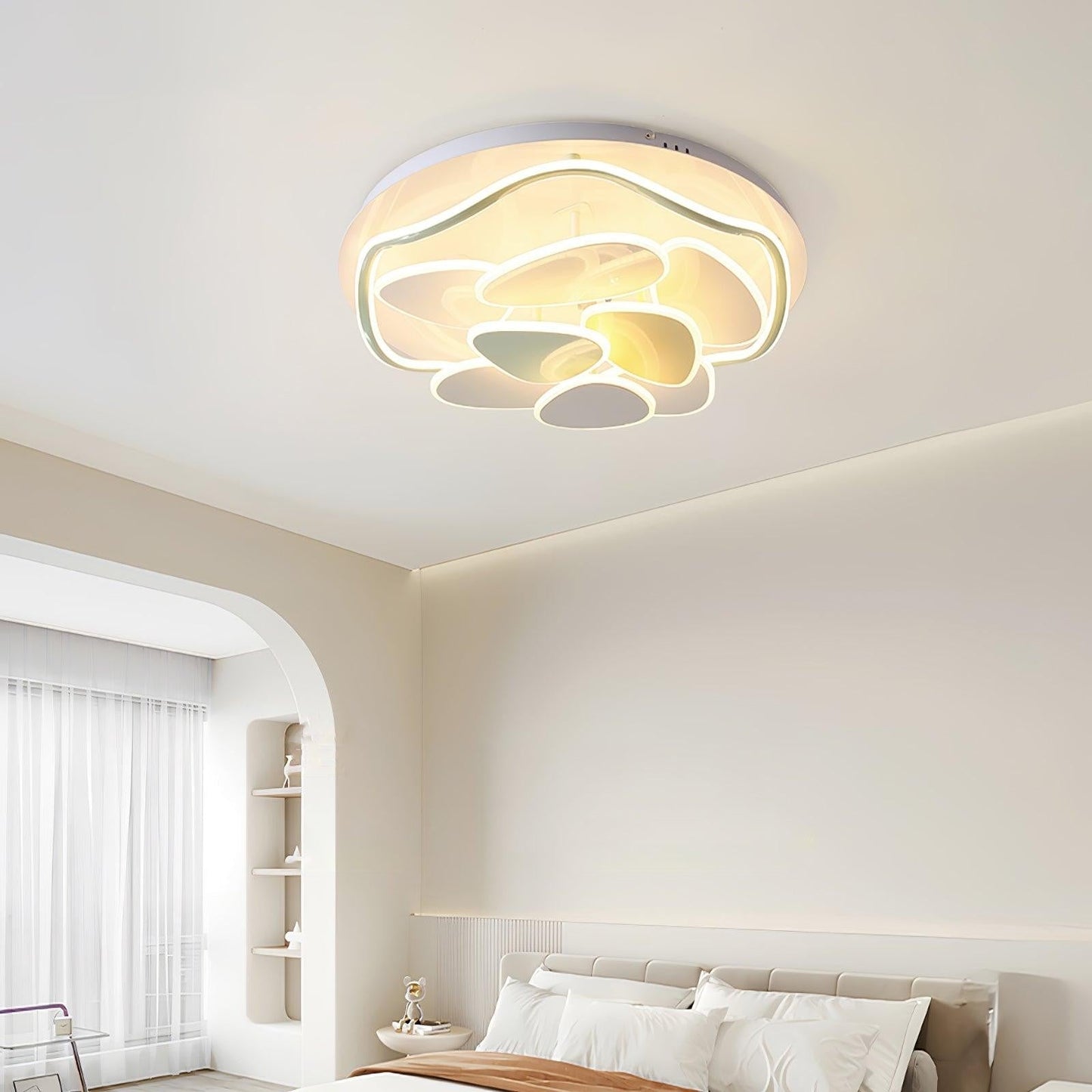 Colorful Cloud Round Ceiling Light