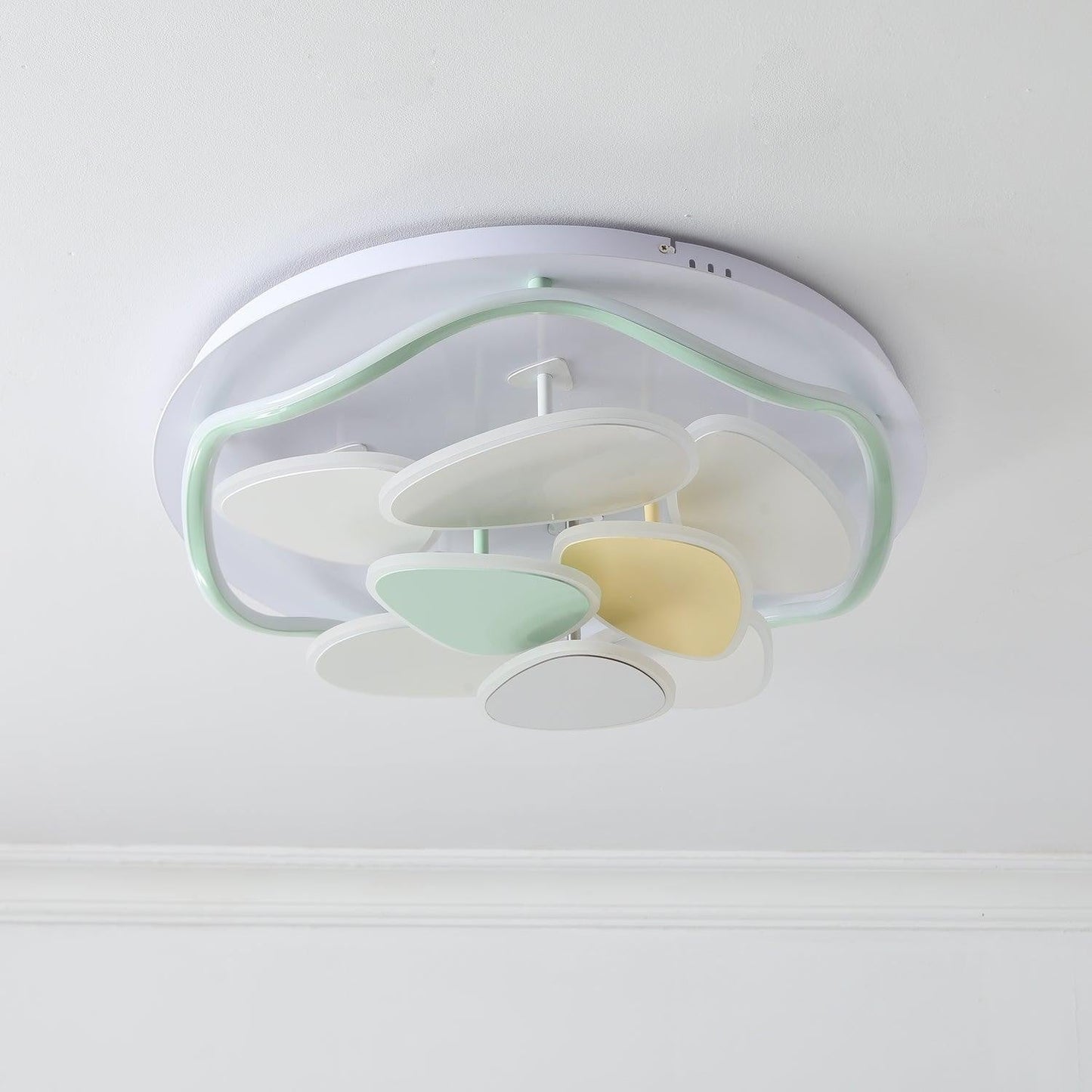Colorful Cloud Round Ceiling Light