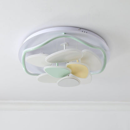 Colorful Cloud Round Ceiling Light