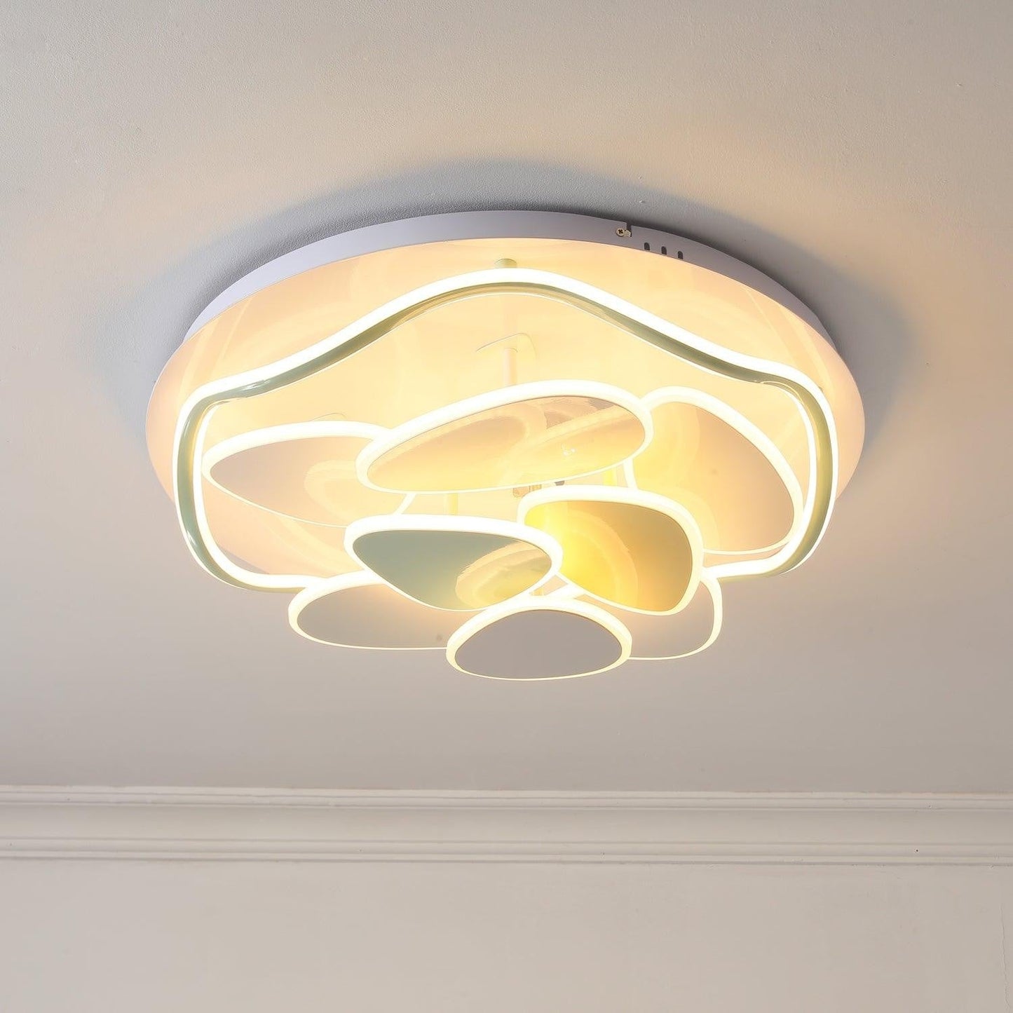Colorful Cloud Round Ceiling Light