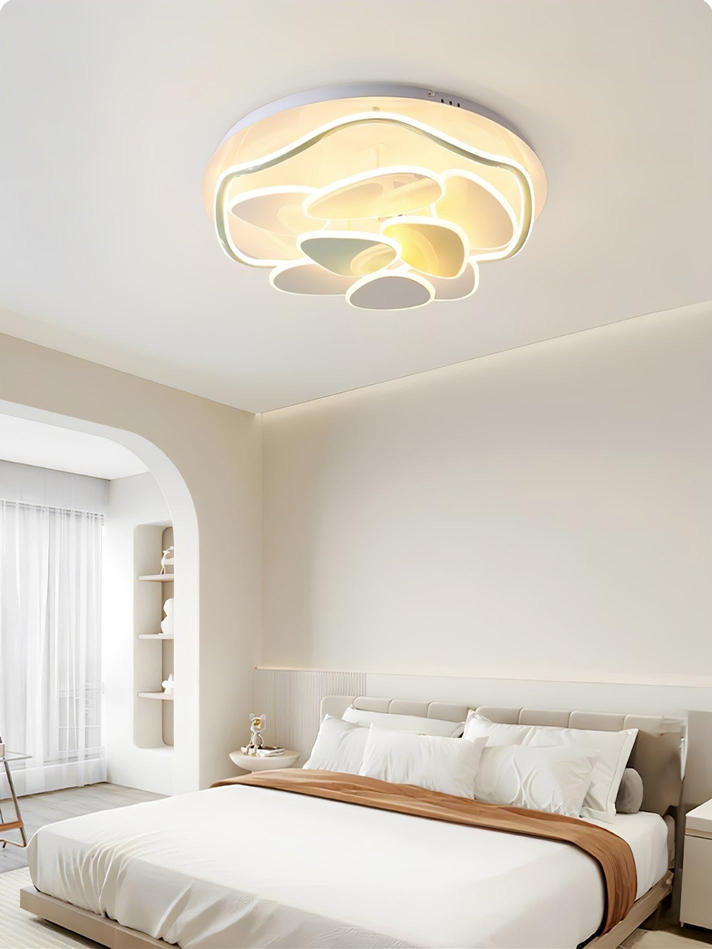 Colorful Cloud Round Ceiling Light