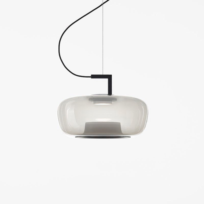 Doppelte Sculptural Glass Pendant Light