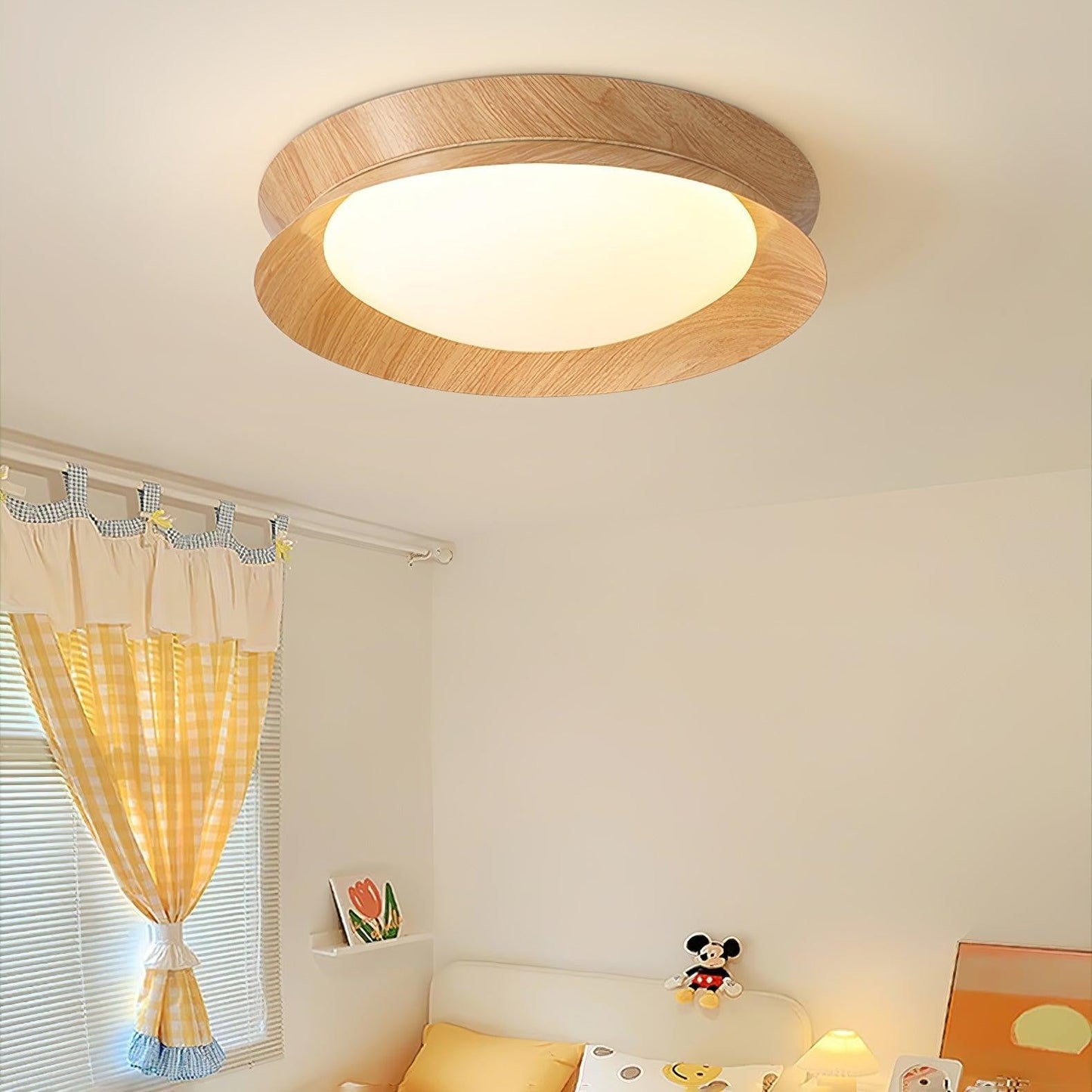 Double Half Moon LED Ceiling Light