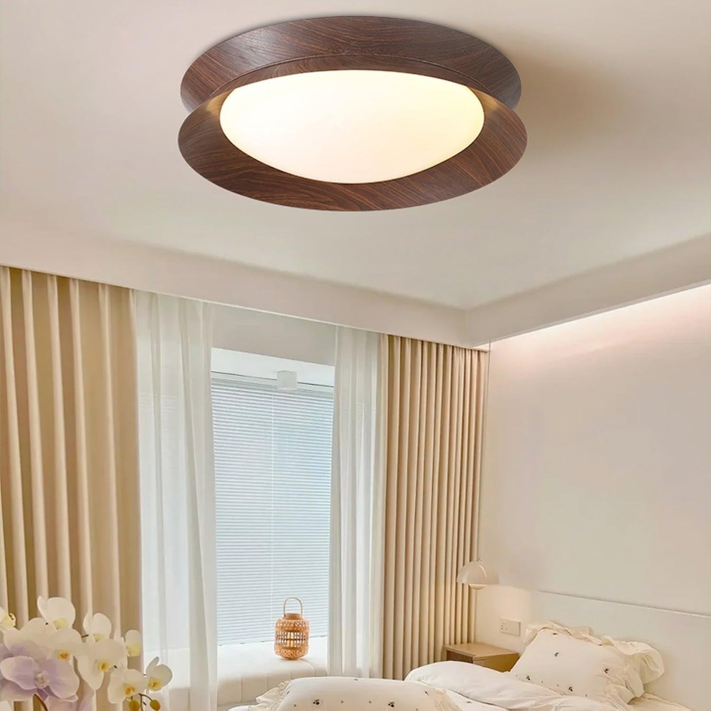 Double Half Moon LED Ceiling Light