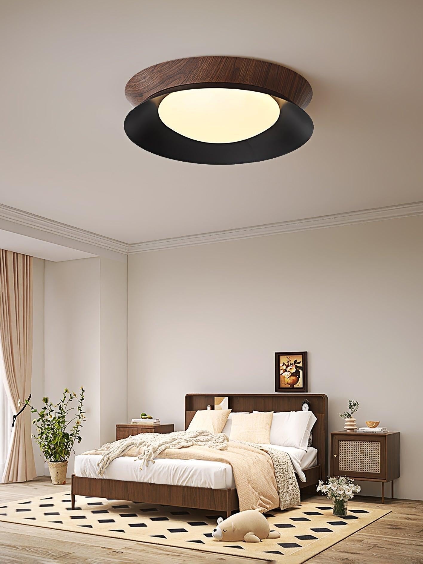 Double Half Moon LED Ceiling Light