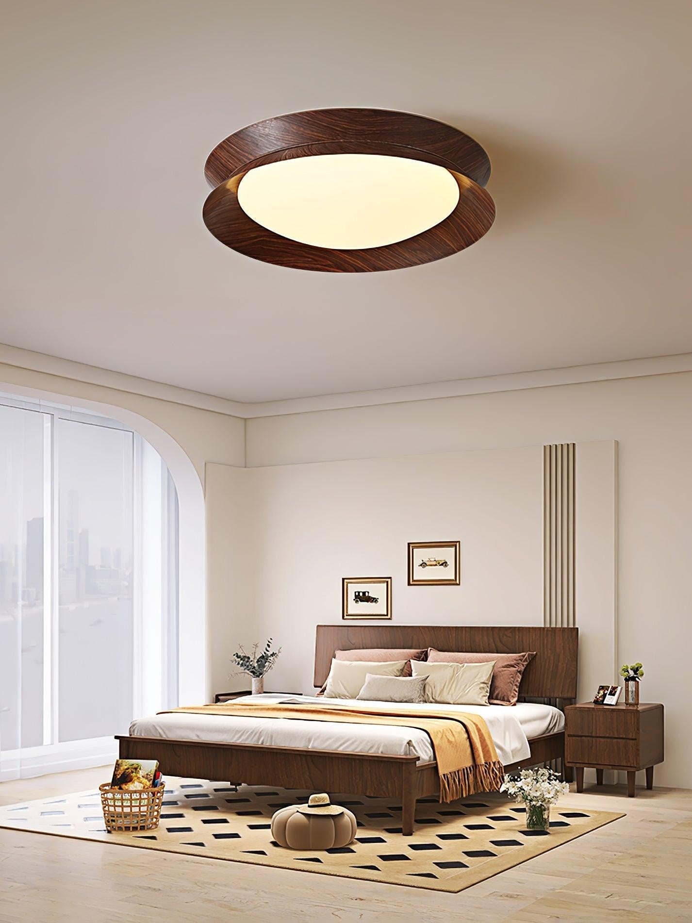 Double Half Moon LED Ceiling Light