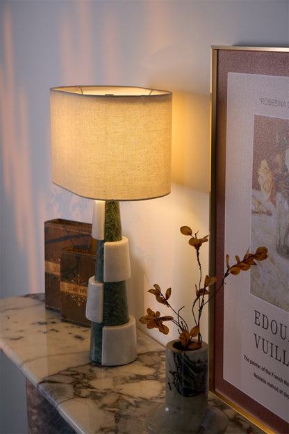 Duomo Classic Marble Base Table Lamp