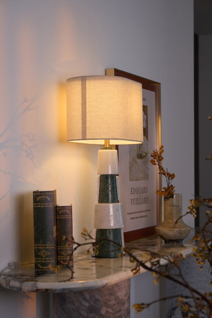 Duomo Classic Marble Base Table Lamp