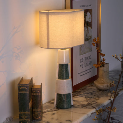 Duomo Classic Marble Base Table Lamp