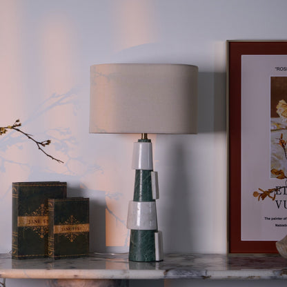 Duomo Classic Marble Base Table Lamp