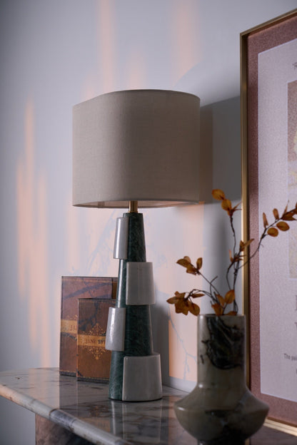 Duomo Classic Marble Base Table Lamp