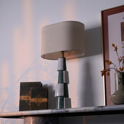 Duomo Classic Marble Base Table Lamp