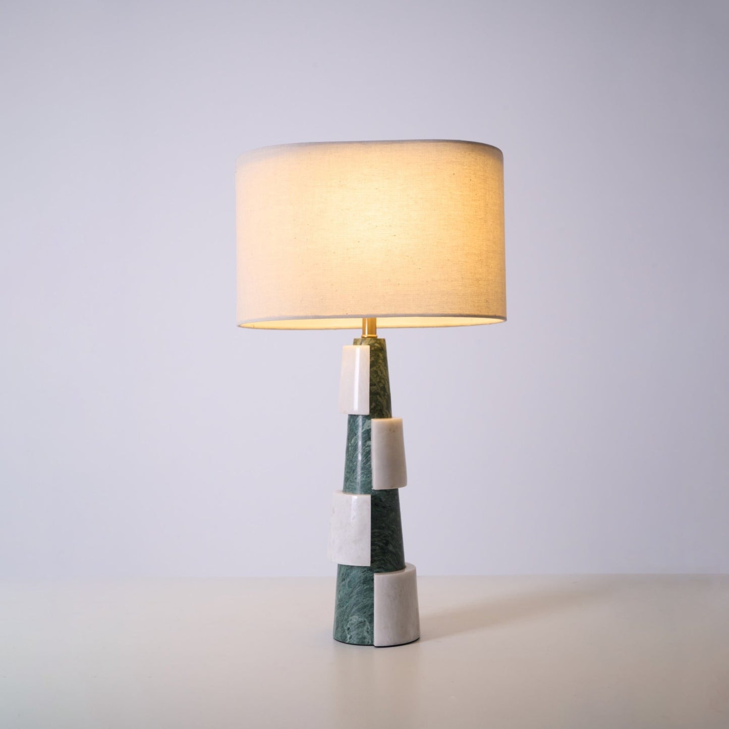 Duomo Classic Marble Base Table Lamp