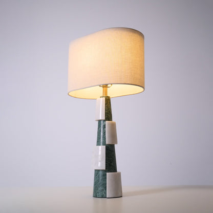 Duomo Classic Marble Base Table Lamp