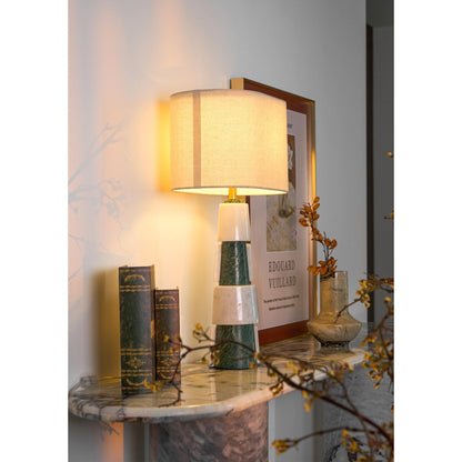 Duomo Classic Marble Base Table Lamp