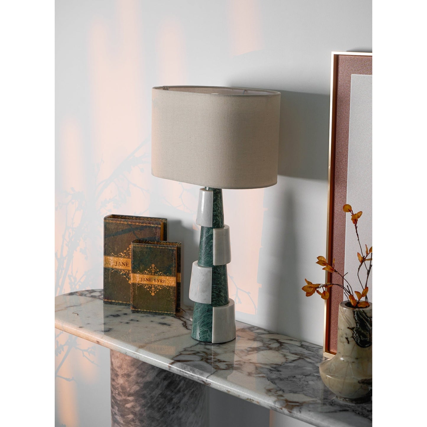 Duomo Classic Marble Base Table Lamp