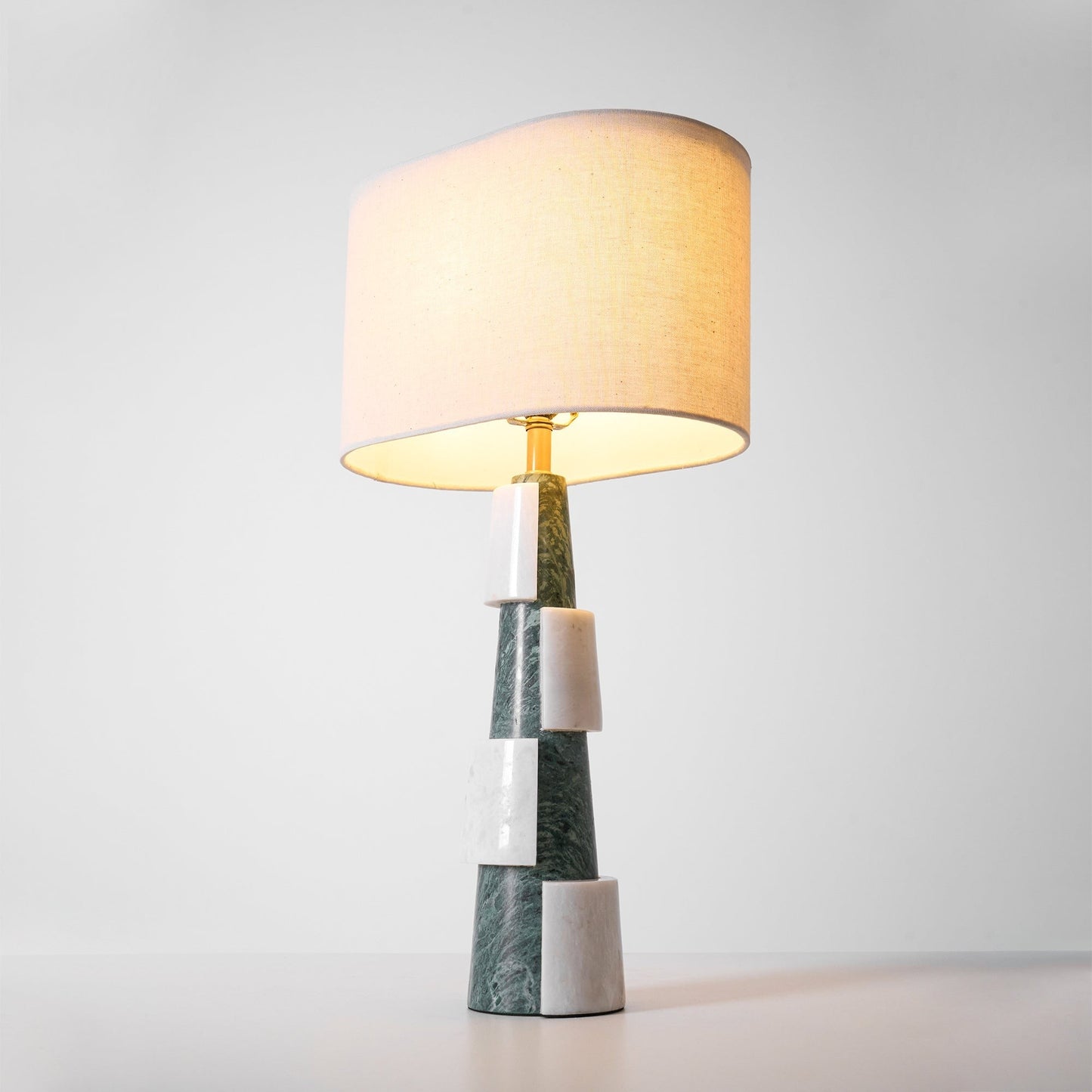 Duomo Classic Marble Base Table Lamp