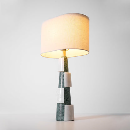 Duomo Classic Marble Base Table Lamp