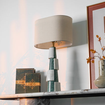 Duomo Classic Marble Base Table Lamp