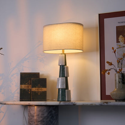 Duomo Classic Marble Base Table Lamp