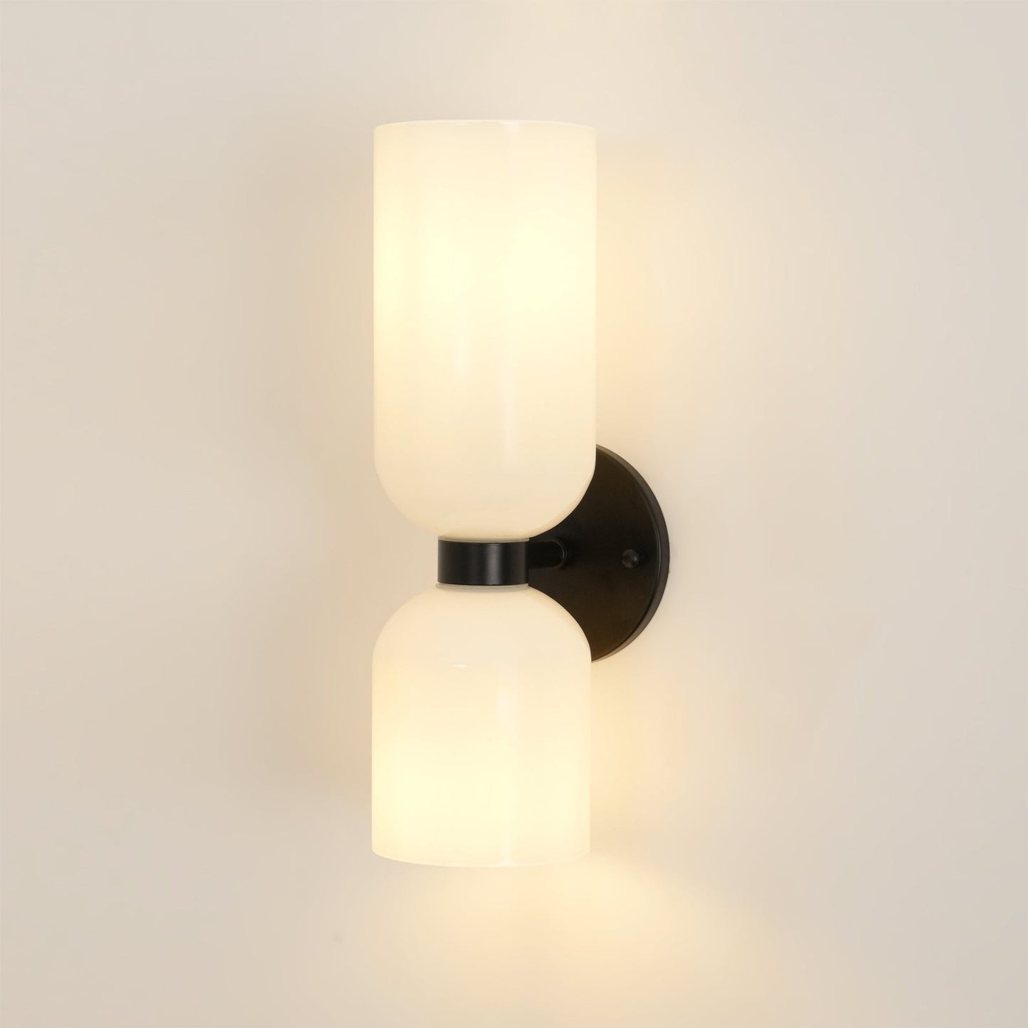 Edie Sculpted Glass Wall Sconce