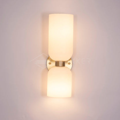 Edie Sculpted Glass Wall Sconce
