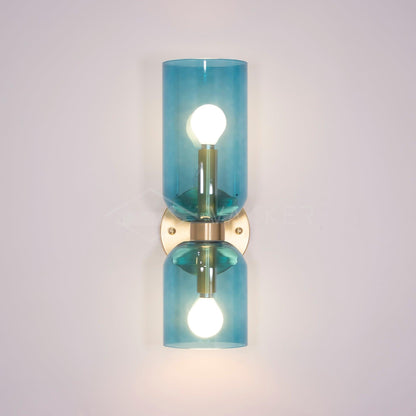 Edie Sculpted Glass Wall Sconce