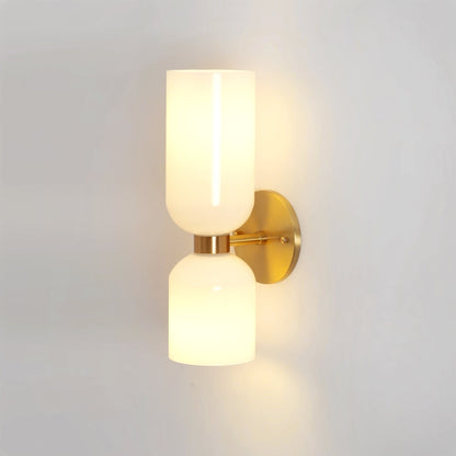 Edie Sculpted Glass Wall Sconce