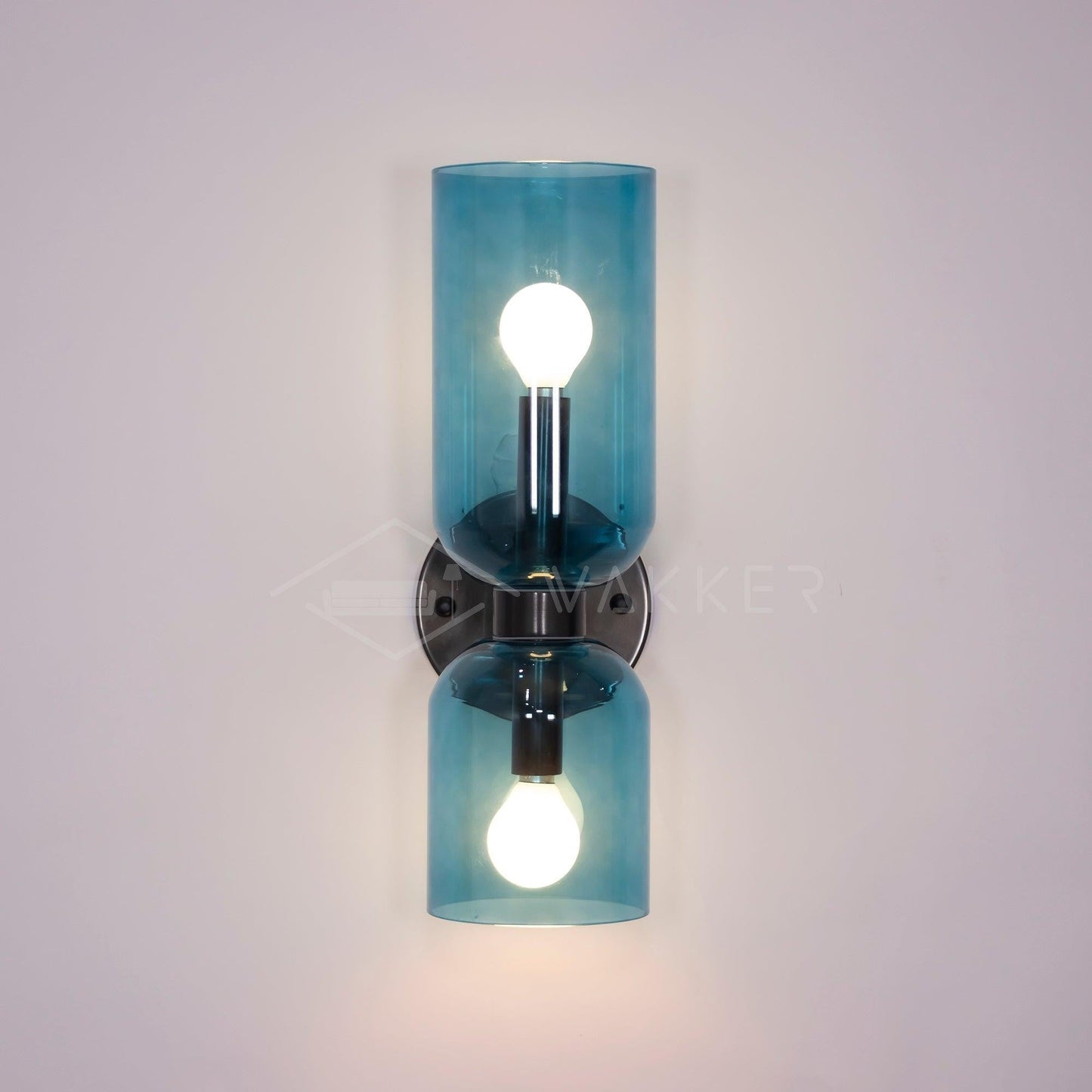 Edie Sculpted Glass Wall Sconce