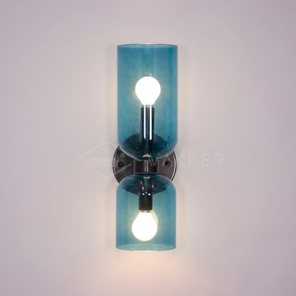 Edie Sculpted Glass Wall Sconce