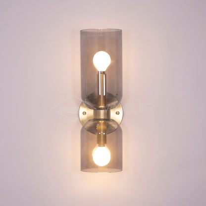 Edie Sculpted Glass Wall Sconce
