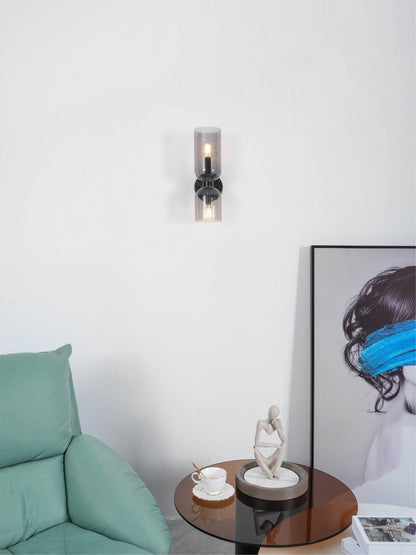 Edie Sculpted Glass Wall Sconce