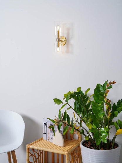 Edie Sculpted Glass Wall Sconce