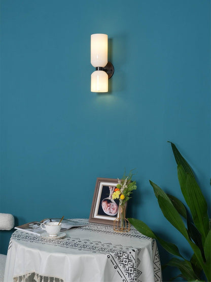 Edie Sculpted Glass Wall Sconce