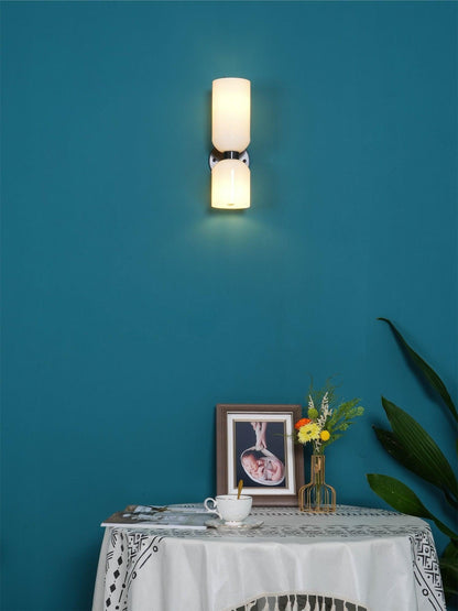 Edie Sculpted Glass Wall Sconce