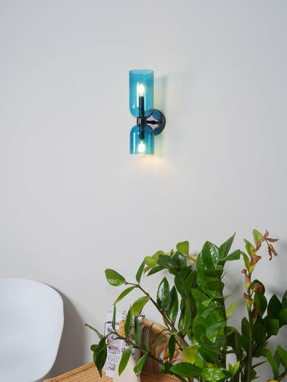 Edie Sculpted Glass Wall Sconce
