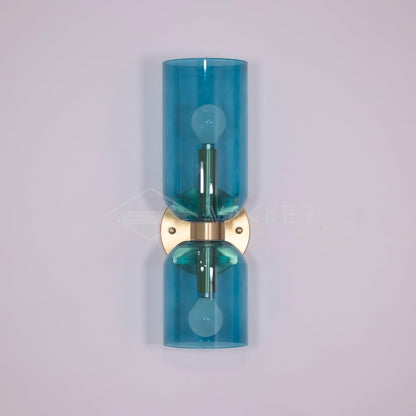 Edie Sculpted Glass Wall Sconce
