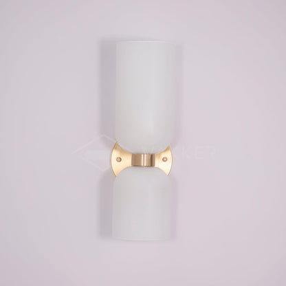 Edie Sculpted Glass Wall Sconce