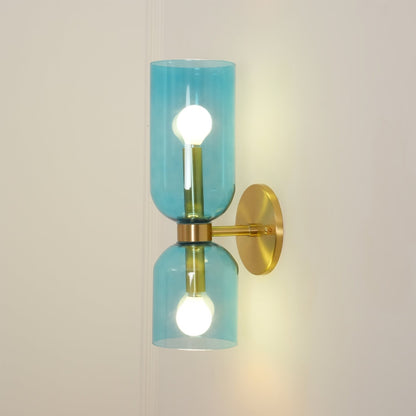 Edie Sculpted Glass Wall Sconce