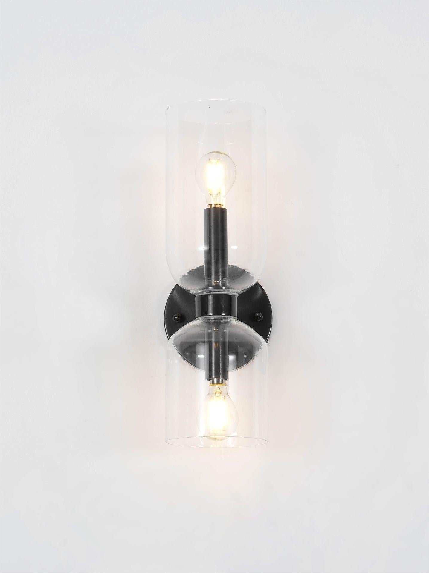 Edie Sculpted Glass Wall Sconce