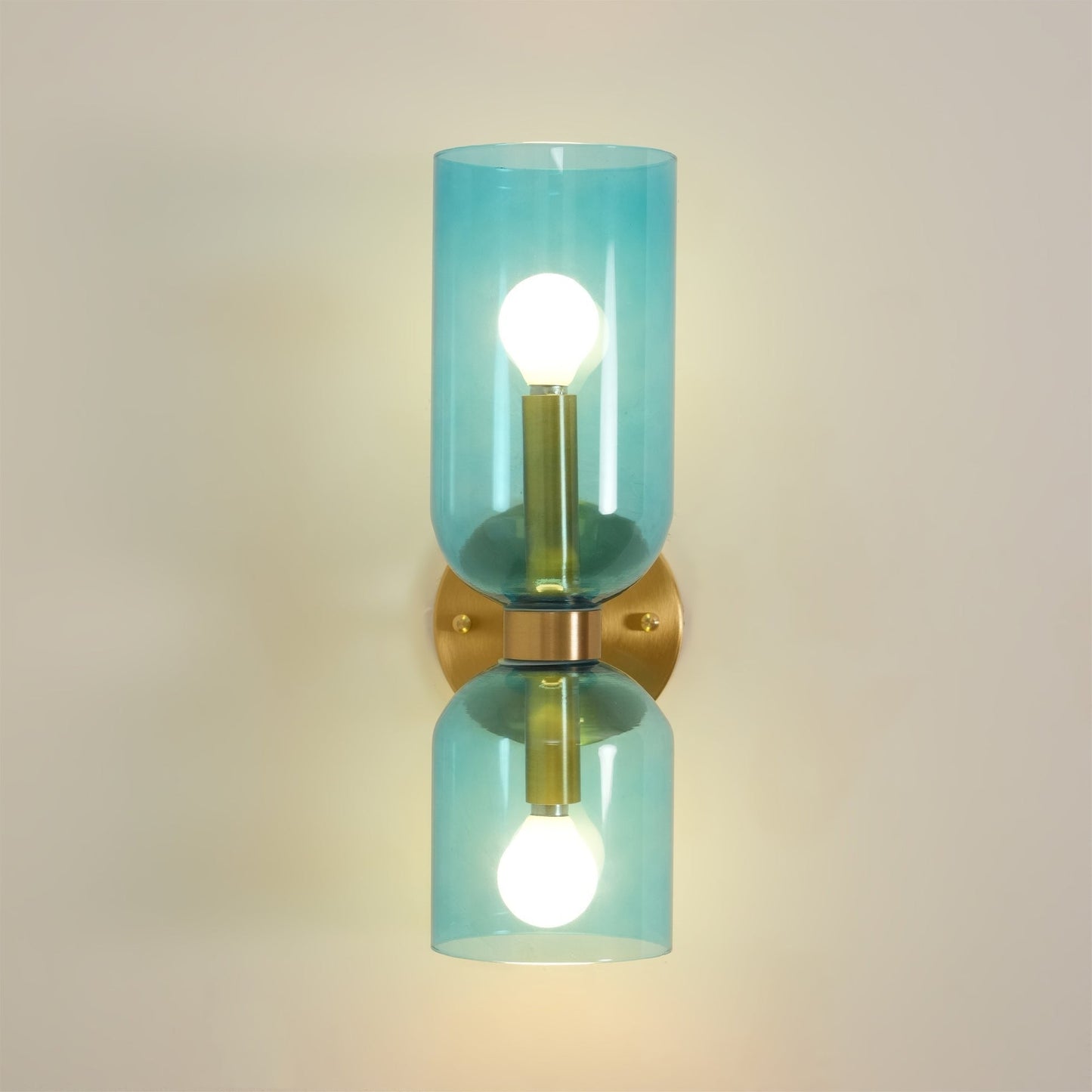 Edie Sculpted Glass Wall Sconce